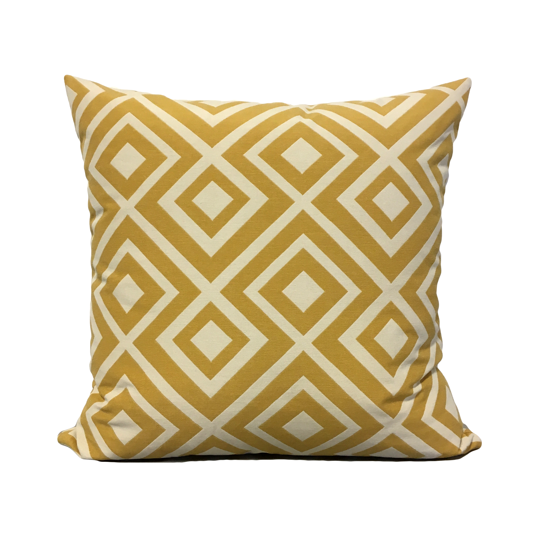 Lodi Lemon Yellow Throw Pillow 20x20