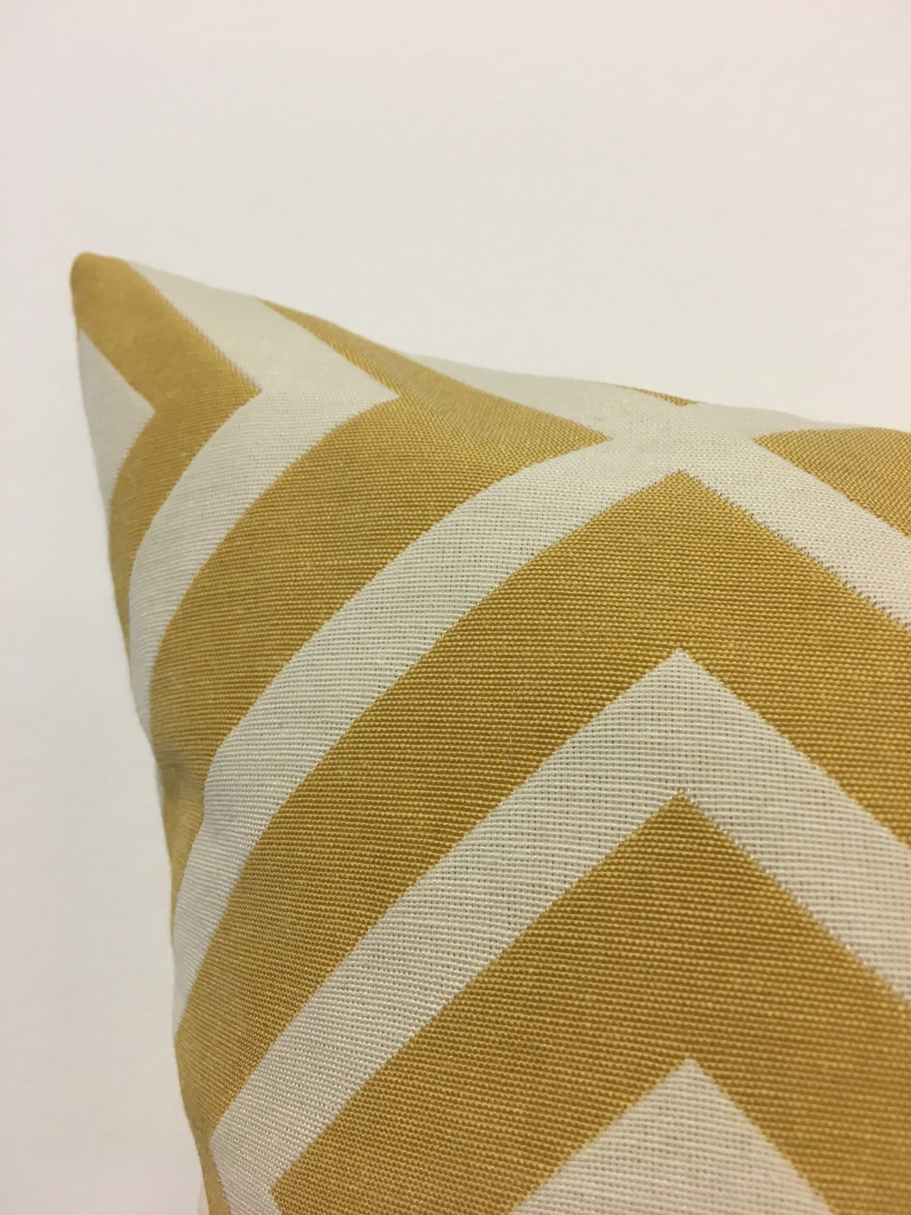 Lodi Lemon Yellow Throw Pillow 20x20