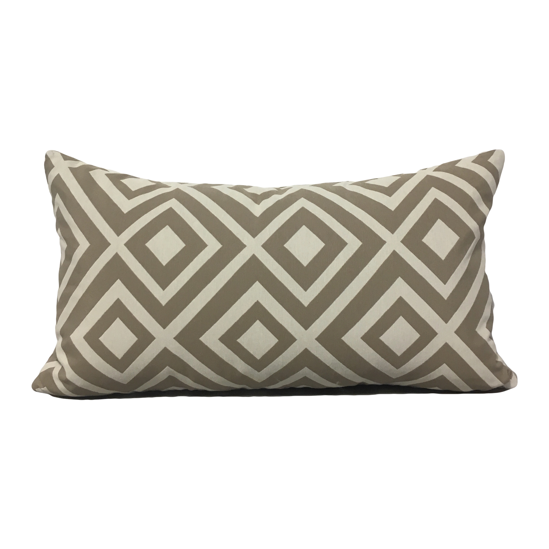 Lodi Linen Gemoetric Lumbar Pillow 12x22