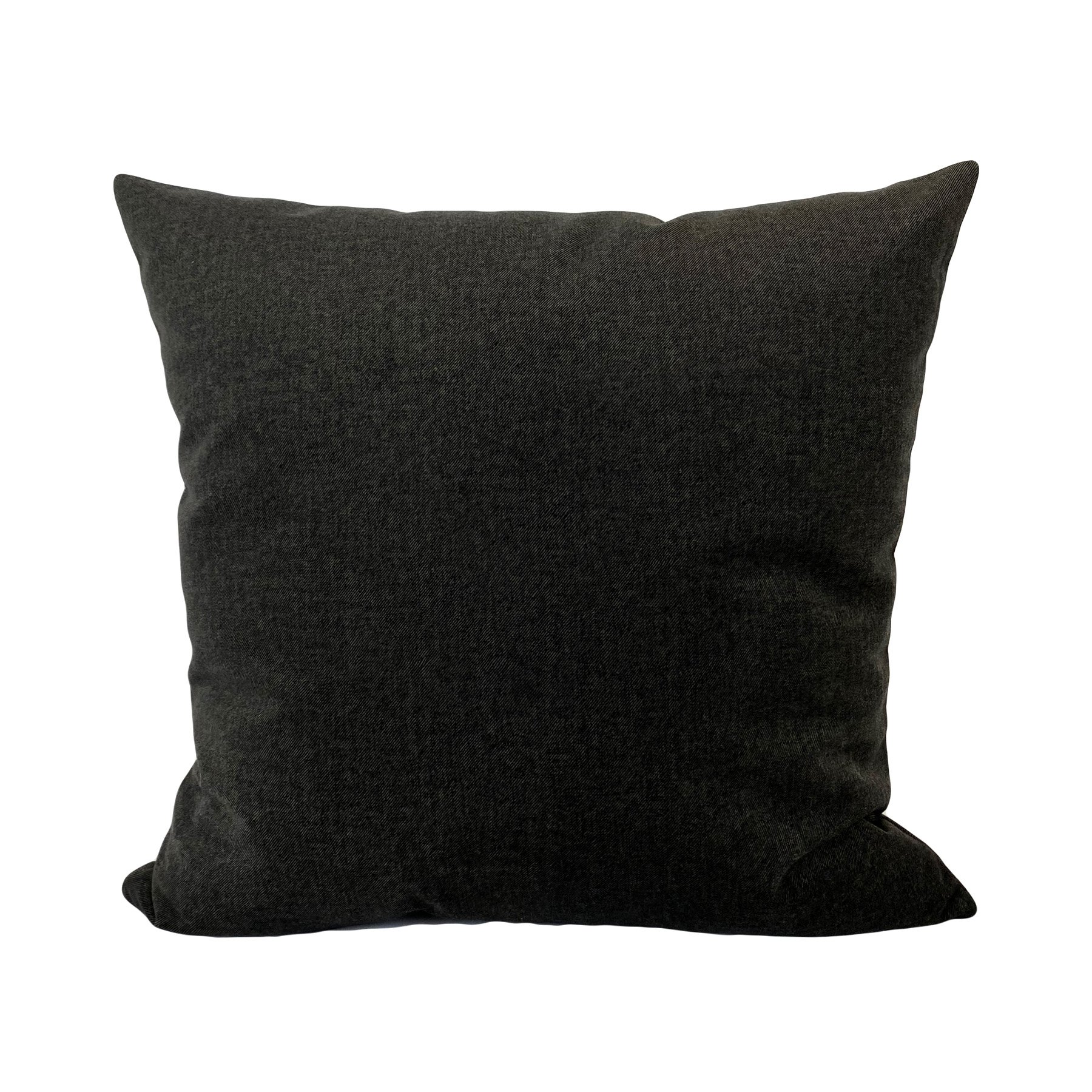 Loft Black Throw Pillow 20x20