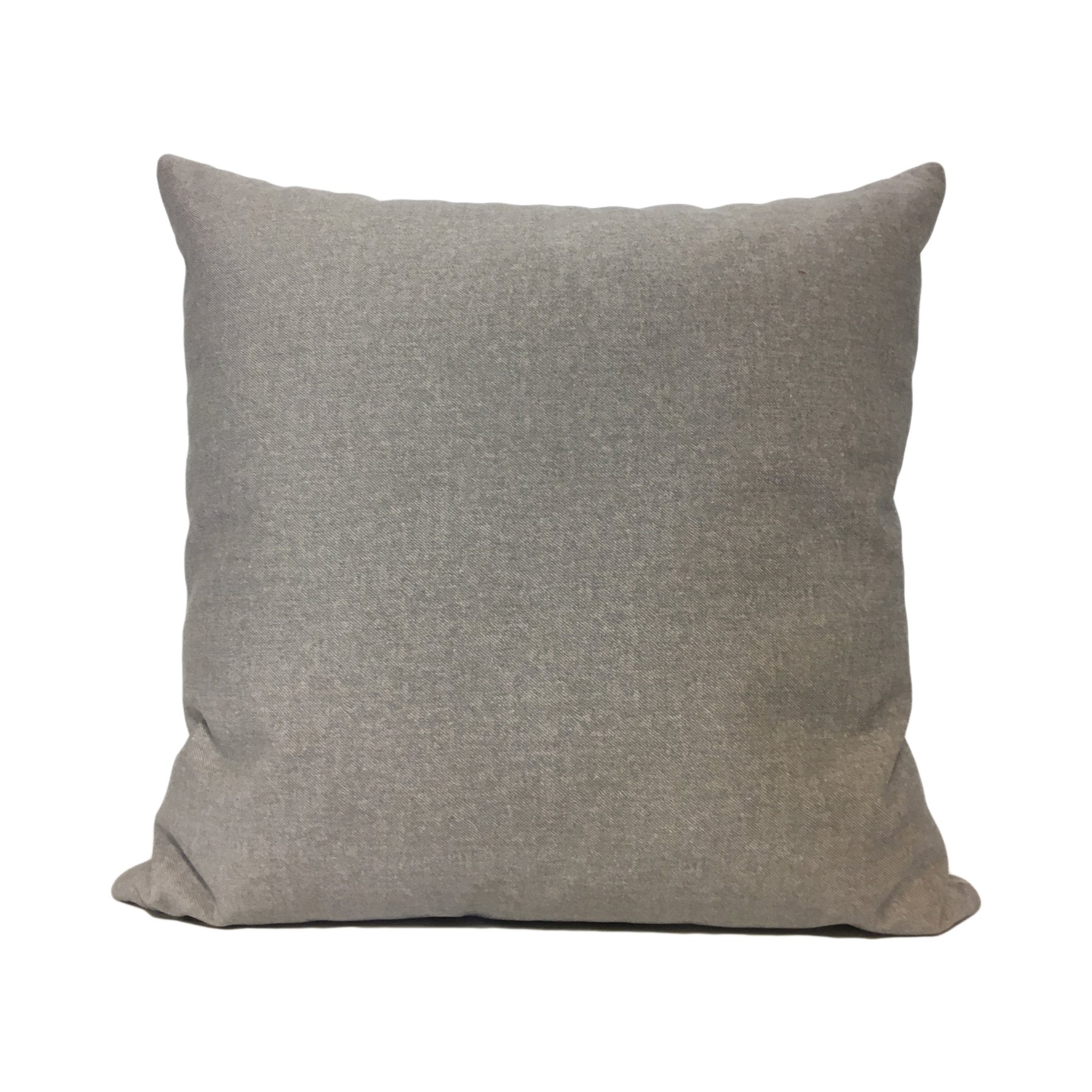 Loft Silver Throw Pillow 20x20