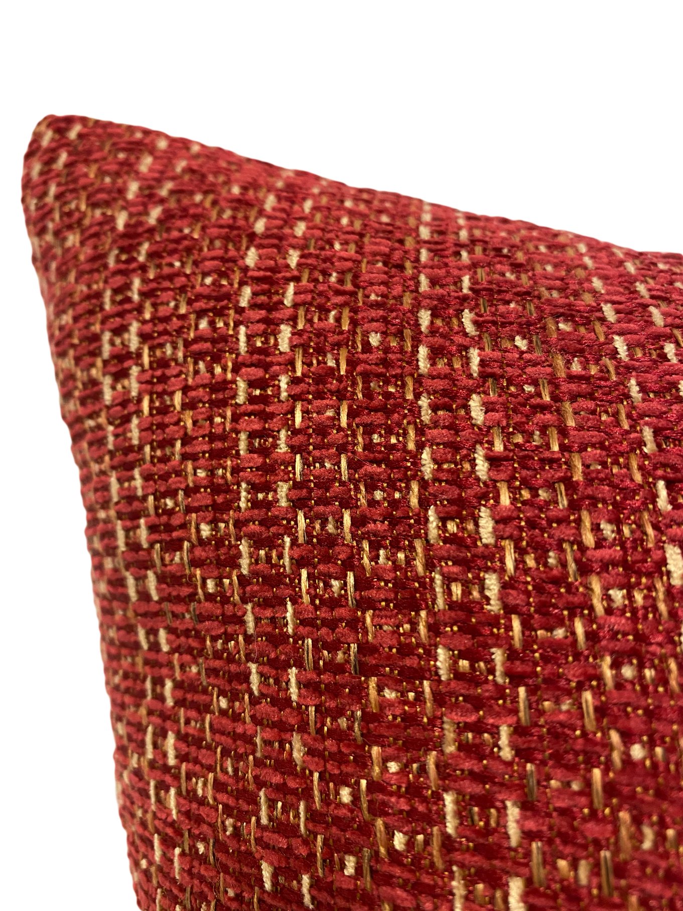 Logic Ruby Red Throw Pillow 17x17