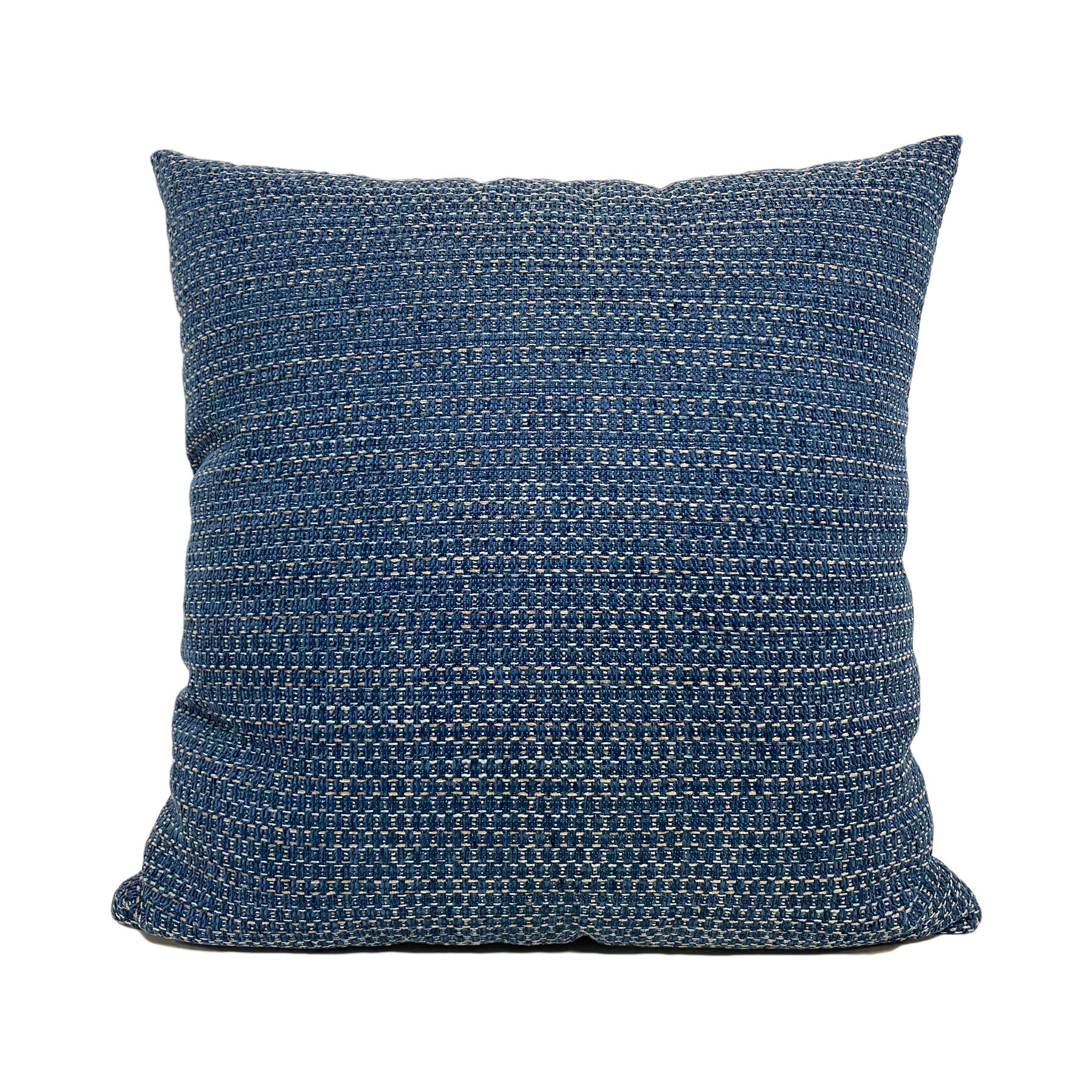 Logic Sapphire Blue Throw Pillow 20x20