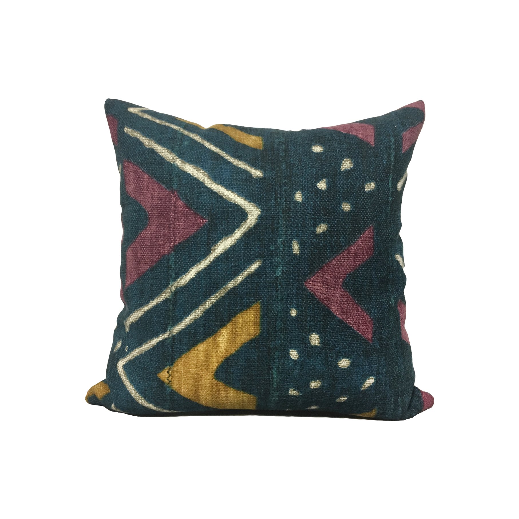 Mali Mudcloth Calypso Throw Pillow 17x17