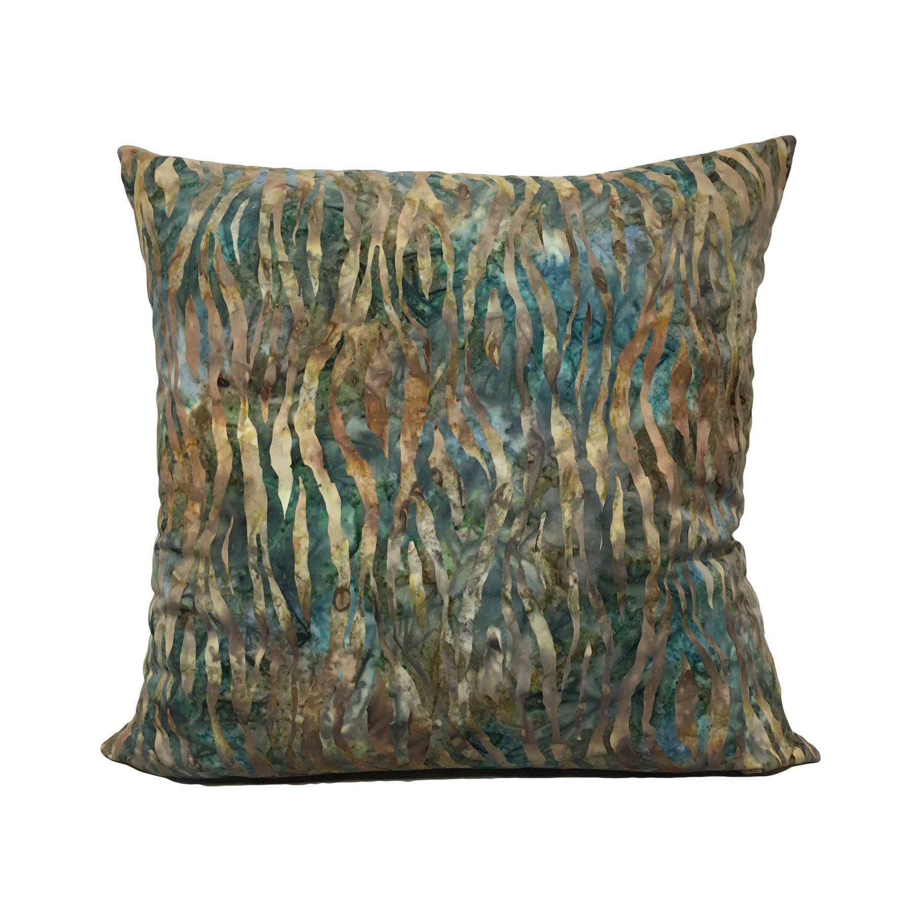 Marzipan Batik Throw Pillow 20x20