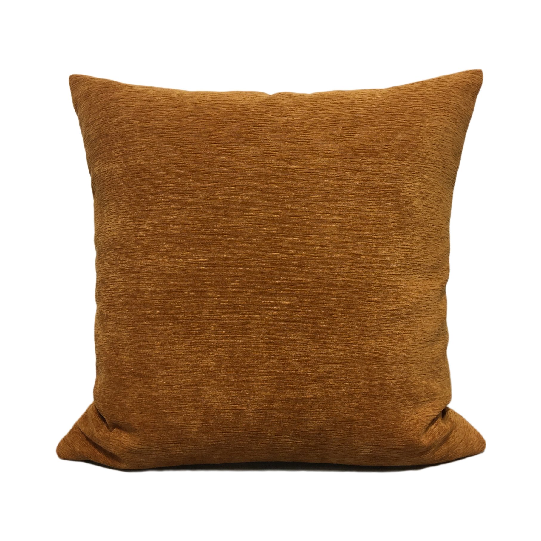 McCoy Copper Brown Throw Pillow 20x20